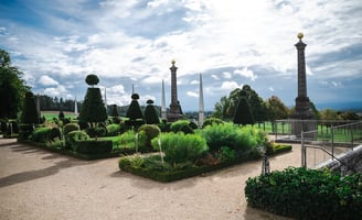 Barockgarten von Schloss Waldegg bei Solothurn